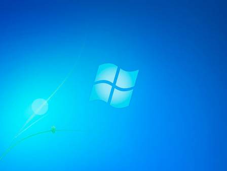 Upscaled wallpaper Windows 7even