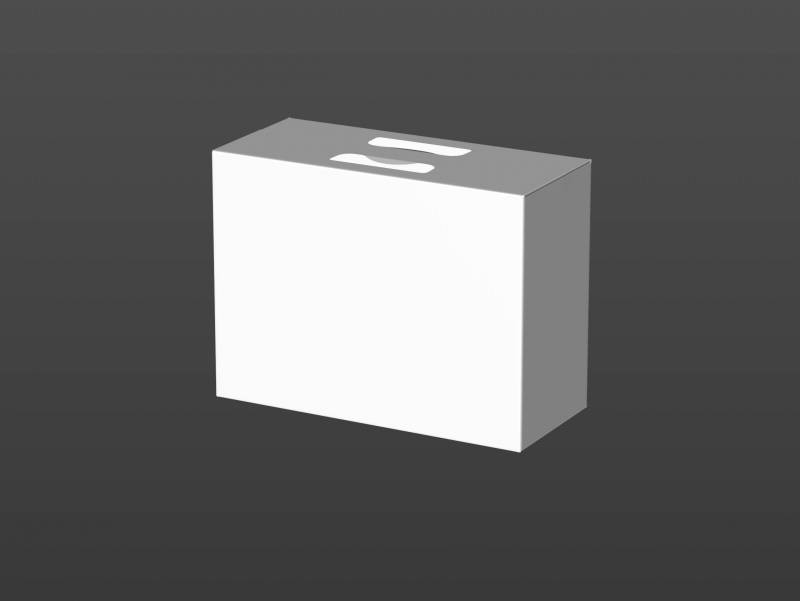 Premium Packaging 3D Model of a Multi-Pack Carton Box for 12x330ml Standard Beer/Soda Cans