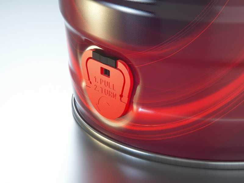 Beer Metal KEG 5L (5000ml) 3D model