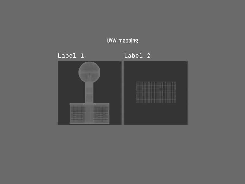 BIO Honey Glass Jar 450g packaging 3D model