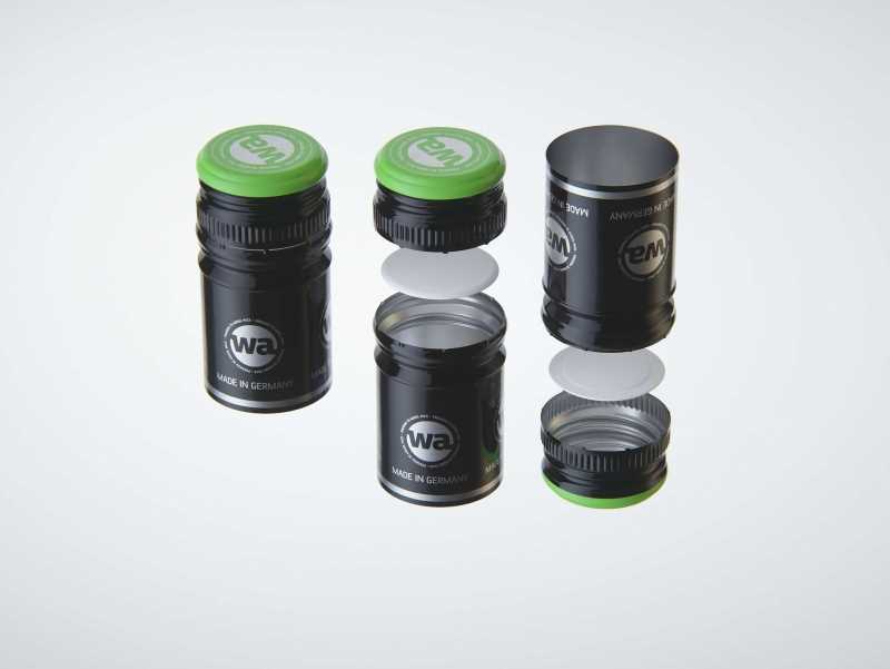 3D model of the Bordeaux Wine Standard Bottle 1000ml with Screw Cap and glass of wine