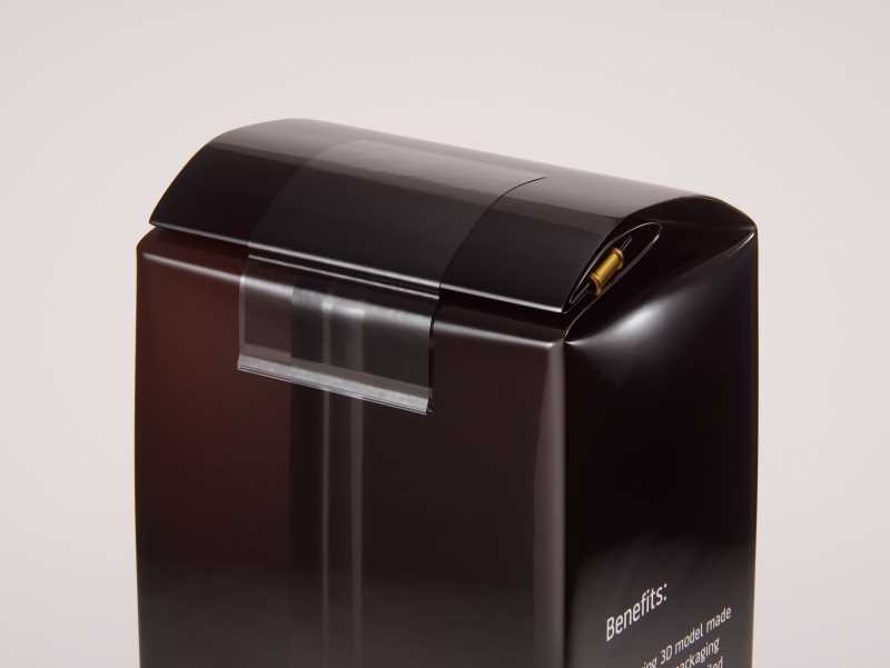 Plastic Coffee bag 340g premium packaging 3d model