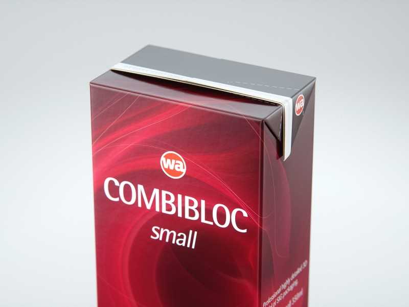 SIG CombiBloc Small 350ml with perforation and a straw hole packaging 3D model pak