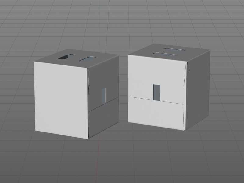 Premium Packaging 3D Model of corrugated cardboard box for 6x1000ml Tetra Brick Slim