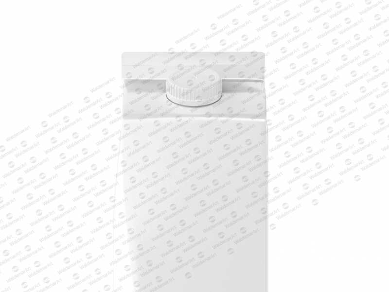 Packaging Mockup of Elopak Pure-Pak Classic-Curve 1000ml - Front view