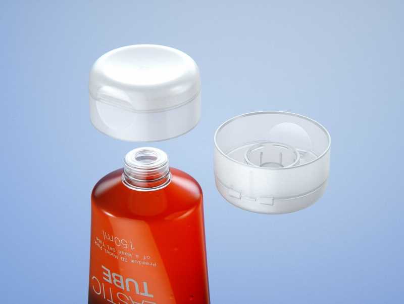 Face wash gel plastic tube 150ml packaging 3d model