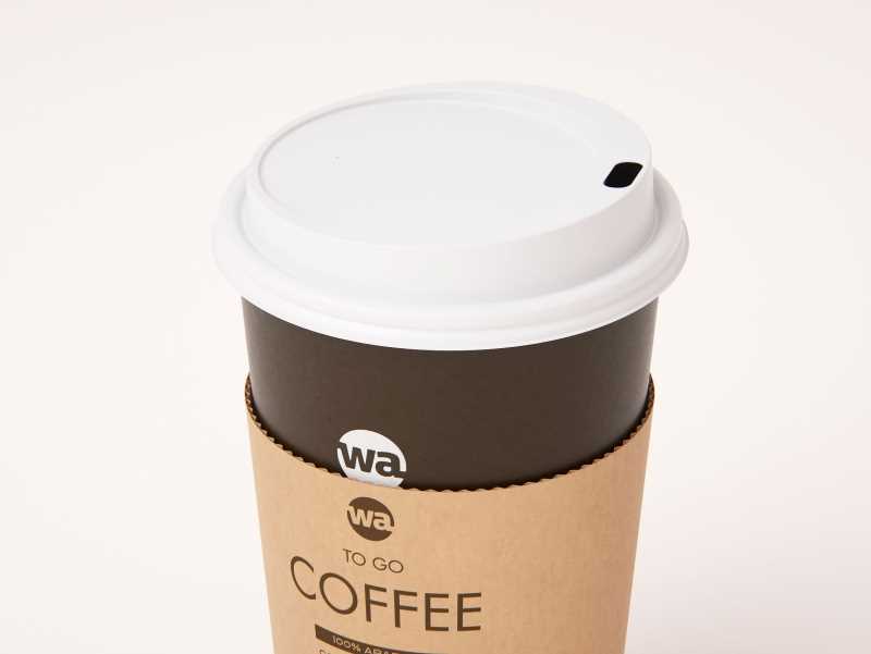 Group of Paper Coffee-To-Go Cups 3D model pack (4oz, 6oz, 12oz, 16oz, 20oz)