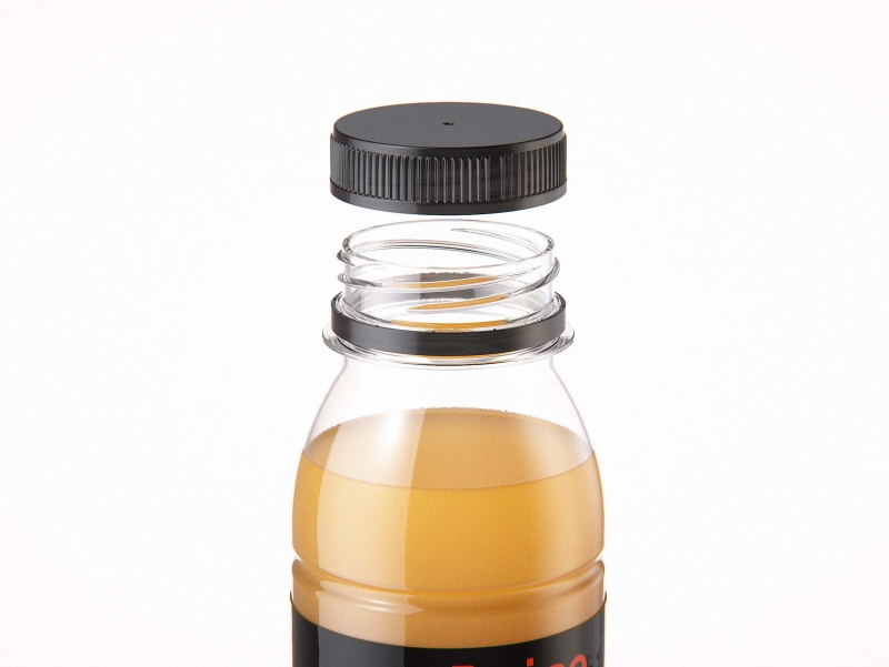 Smoothie/Juice plastic bottle 250ml 3d model pack