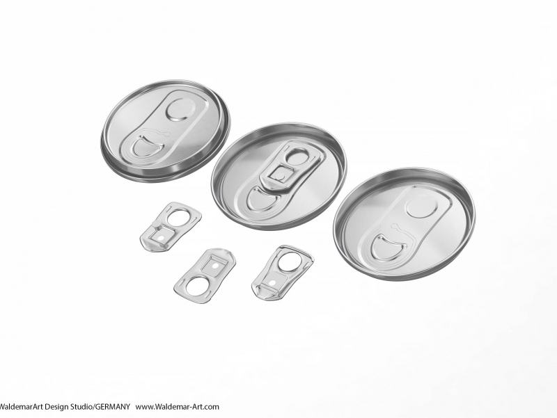 BALL (REXAM) Metal Slim Can 250ml packaging 3D model