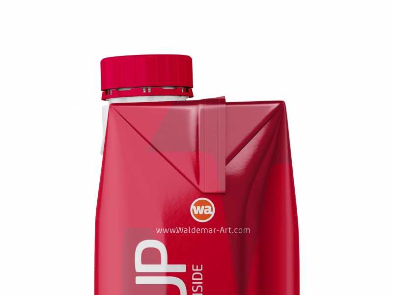 Tetra Pack Prisma 330ml with DreamCap Mock-up - Side view