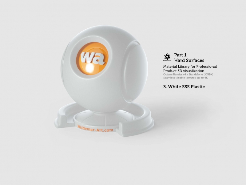 Octane 4+ Standalone Materials Pack 1 - Hard Surfaces [27 items] (Glass, Plastic, Metal, Paper, Cork, PET etc)