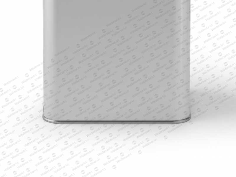 Olive Oil Metal Can 3Le Packaging Mockup Front View