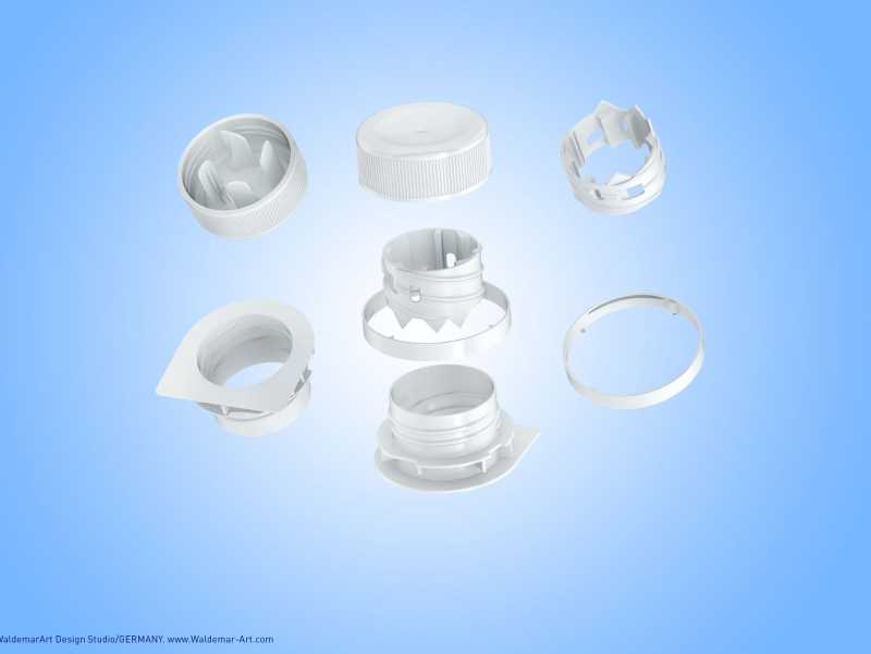 Premium Packaging 3d model pak of Tetra Pack Gemina Square 1000ml with StreamCap opening