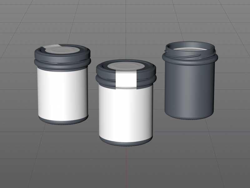 Pesto Calabrese glass jar 180g packaging 3d model