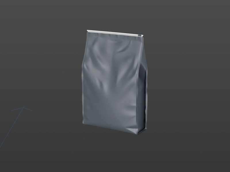 Plastic Sack for Pet Food 4,25Kg  packaging 3D model