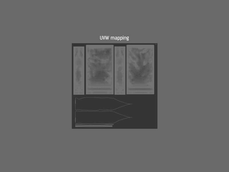 Plastic Sack for Pet Food 4,25Kg  packaging 3D model