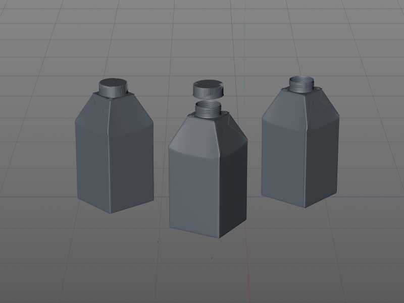 SIG Combidome 500ml carton packaging 3D model