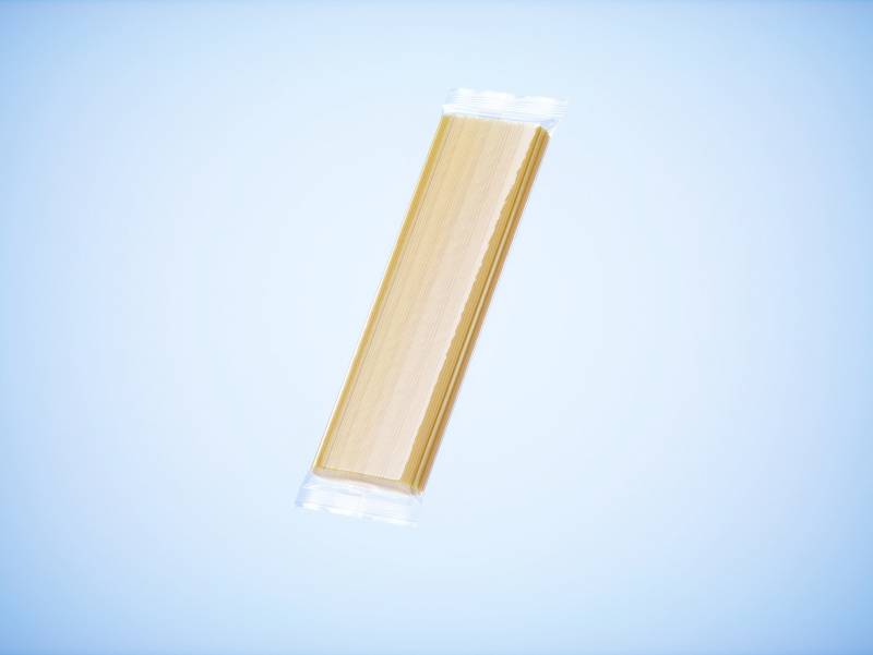 Spaghetti plastic pack 500g premium packaging 3d model