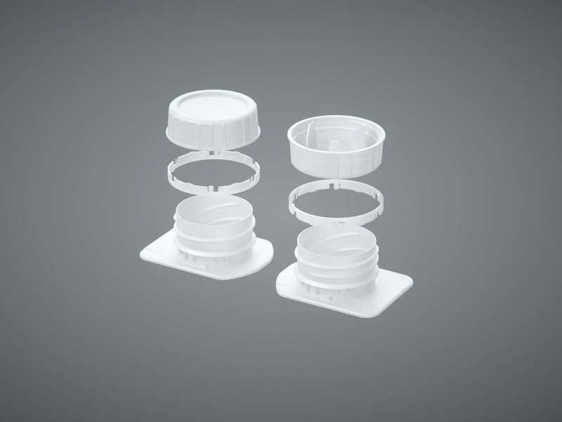 Tetra Pack Brik Slim 1000ml with Helicap23 Premium packaging 3D model pak