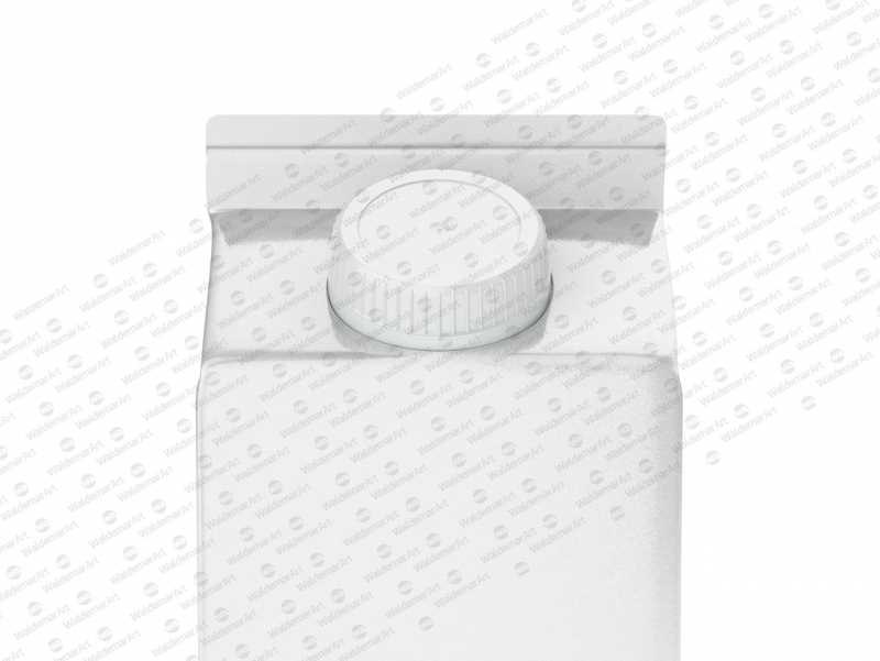 Package Mock-up of Tetra Pack Rex 500ml with TwistCap Front View