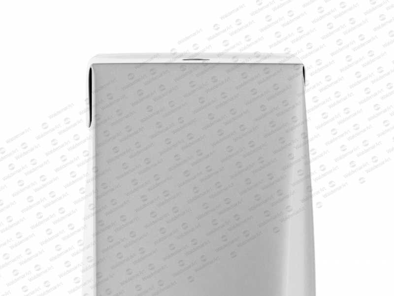 Tetra Pack Brick Slim Leaf 200ml Front View Photoshop Mockup