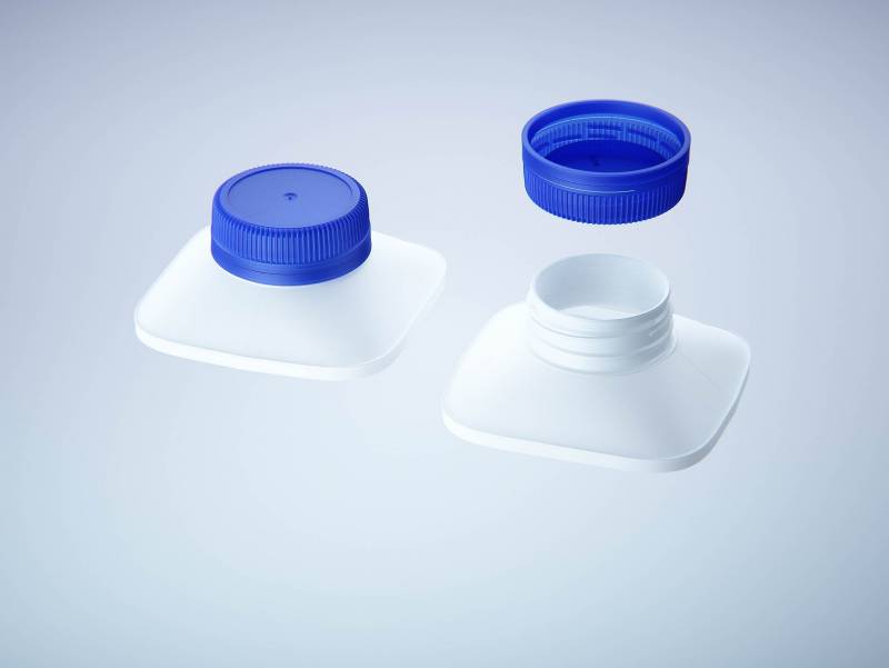 Packaging 3D model pak of Tetra Pack Top Base 750ml with tethered cap C38 Pro