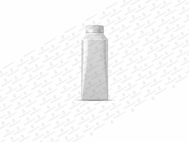 Packaging MockUp of Tetra Pack Top Aseptic Midi 330ml with Eifel-O38