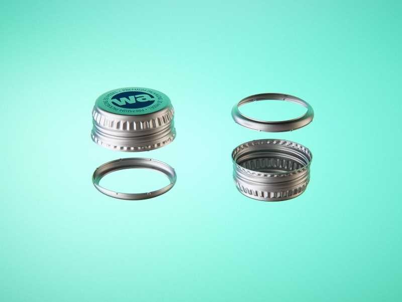 Tonic water glass bottle packaging 3D model pack 500ml