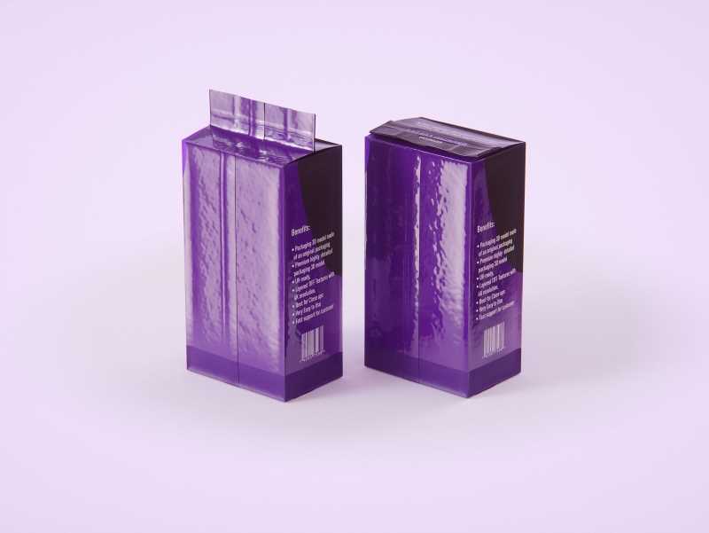 Vacuum Ground Coffee Packaging 500g 3d model