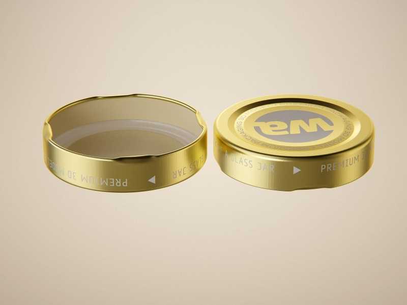 Yorkshire Honey Glass Jar 270g packaging 3d model