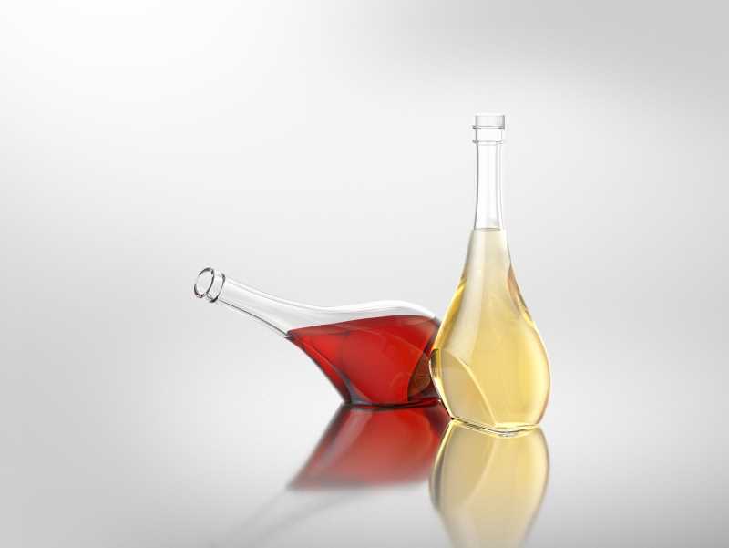 Marquise - packaging 3D model of bottles