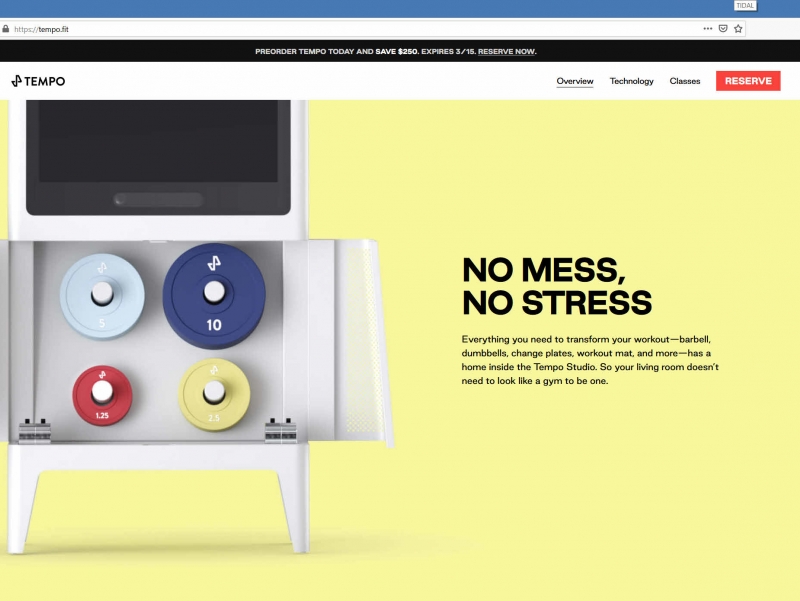 PIVOT (TEMPO) Product 3D visualization