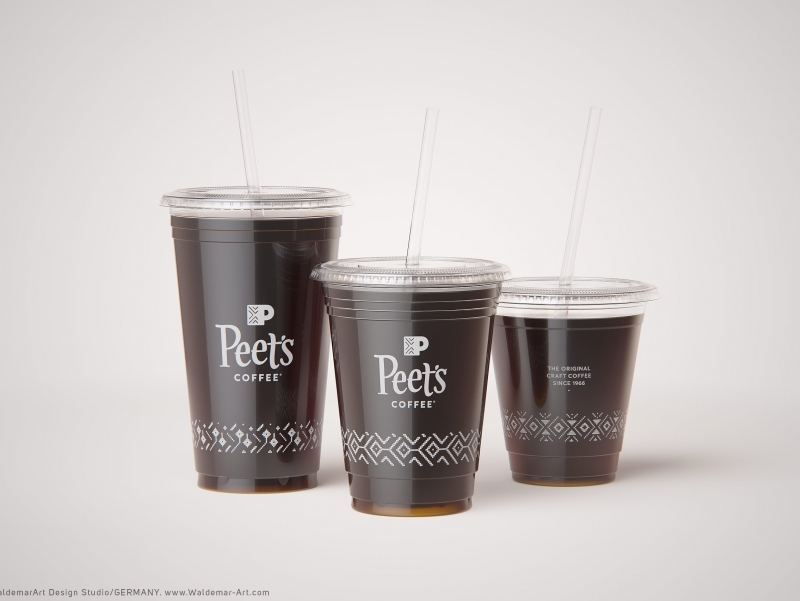 Peet's Coffee product 3D visualization