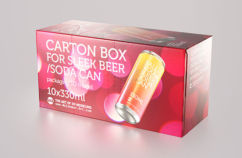 Tetra Pack Stello EDGE 1000ml with WingCap 30 packaging 3D model