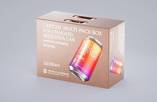 Plastic Stand-Up Pouch 500ml for hand wash packaging 3D model