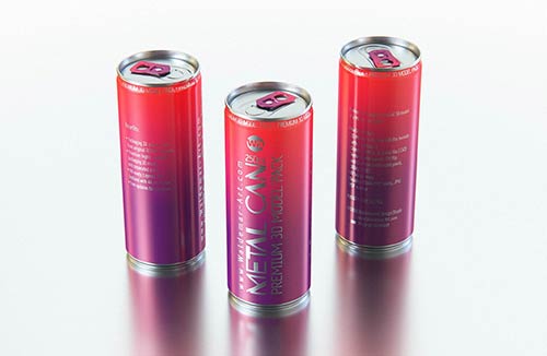 Packaging MockUp of Tetra Pack Brick Aseptic 1000ml with LightCap30 Front-Side View