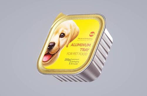 Olive oil metal bottle 750ml packaging 3d model