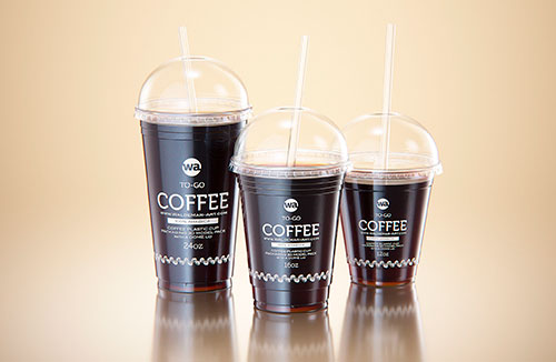 Premium 3D Model of a Cola Plastic Cup 16oz with DOME lid, Filled with Ice Cubes, Covered in Water Condensation, and Containing Bubbles in the Liquid