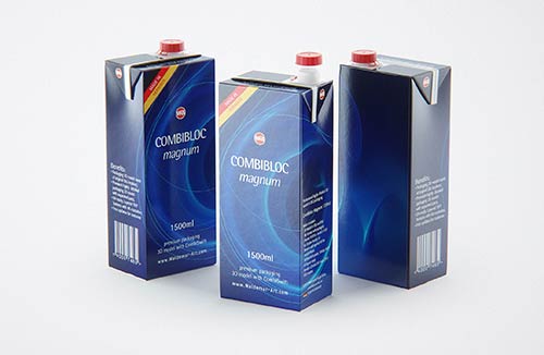 SIG Combifit 1Le (1000ml) Premium Photoshop Mockup - Front view