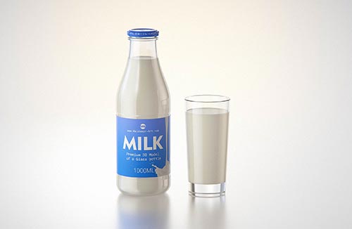 Anticeptic Gel Plastic Bottle 500ml (sharp egdes) packaging 3D model