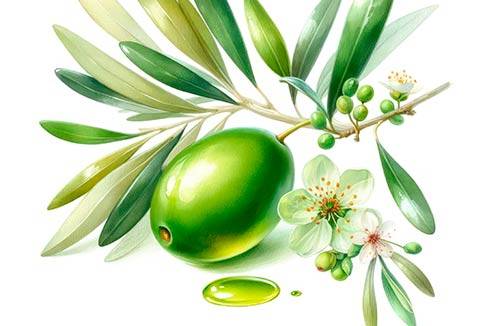 Premium Digital Watercolor Illustrations featuring three cherries on a white background