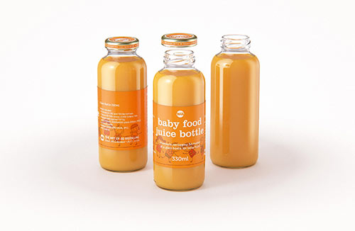 Berries-2 - packaging 3d model of a jar for jam or jelly