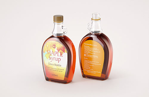 Elopak Pure-Pak Sense 750ml (no opening) Premium carton packaging 3D model pack