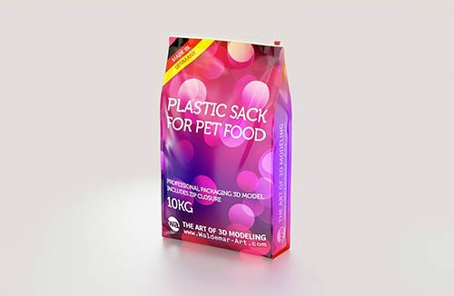 Tetra Pack Brik Mid 200ml with Pull Tab and a packaged straw packaging 3d model pak