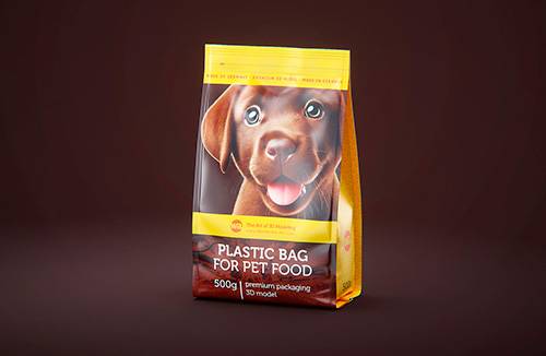 Plastic Bucket 1000g/1Kg premium packaging 3D model