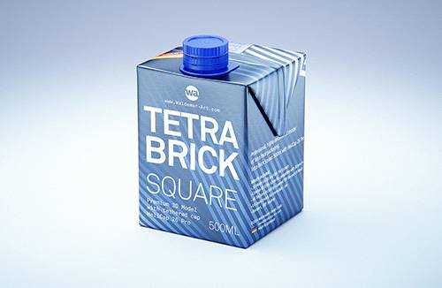 Baby food puree glass jar 250g wide packaging 3d model