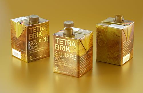 3d model pak of the Tetra Pack Top Base 1000ml with Eifel O38 closer