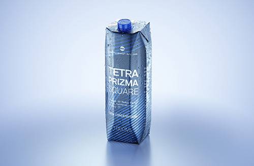 Premium 3D model of carton multi-pack packaging for 6x70g plastic pouches of pet food