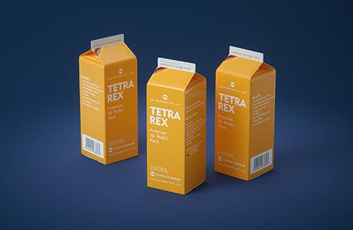 Smoothie/Juice plastic bottle 250ml 3d model pack