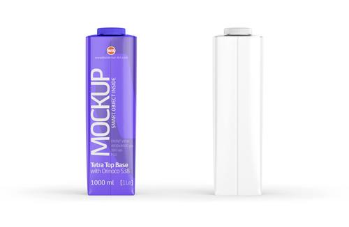 SIG combiBloc Compact 375ml with combiSmart closure packaging 3D model